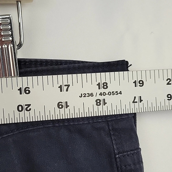 AG Adriano Goldschmied The Graduate Tailored Leg Chino Navy Size 36x34 - Picture 7 of 12